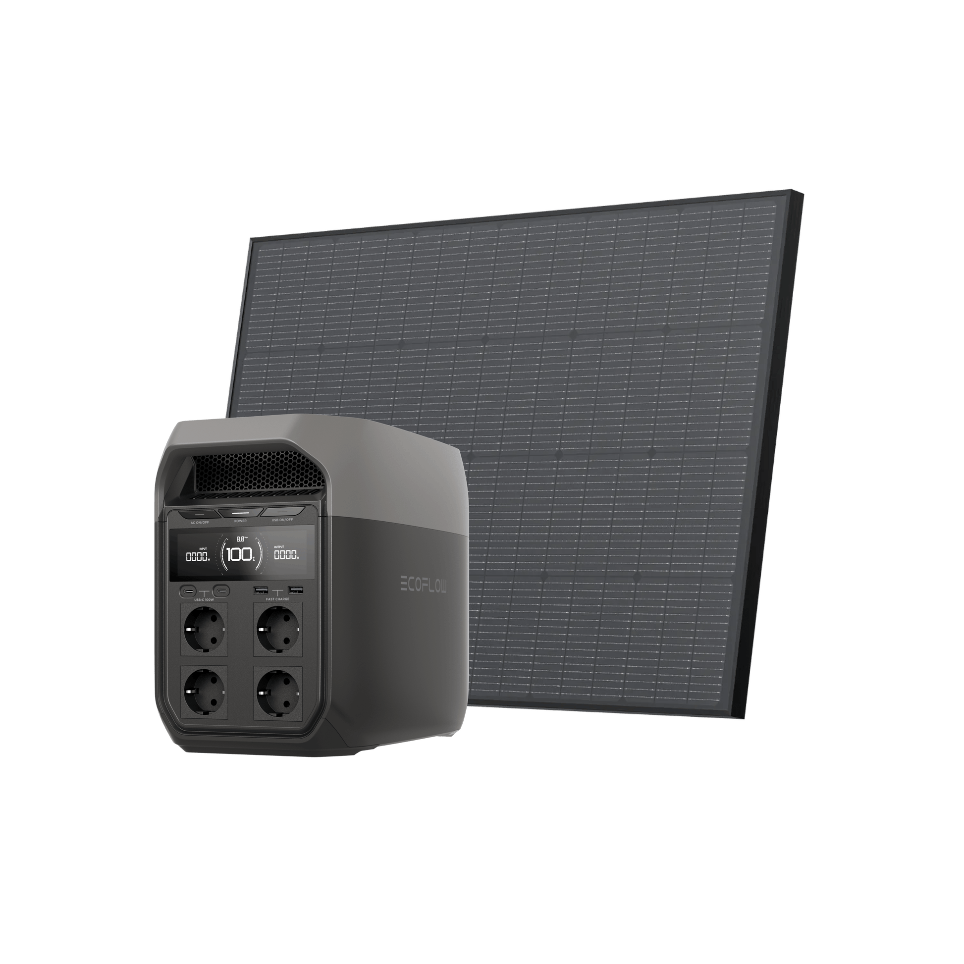 Generador solar Serie EcoFlow DELTA 3 (FV 175 W rígido)