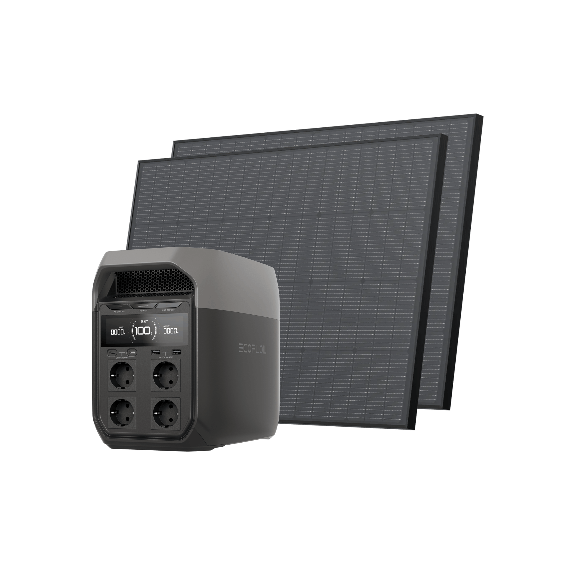 Generador solar Serie EcoFlow DELTA 3 (FV 175 W rígido)