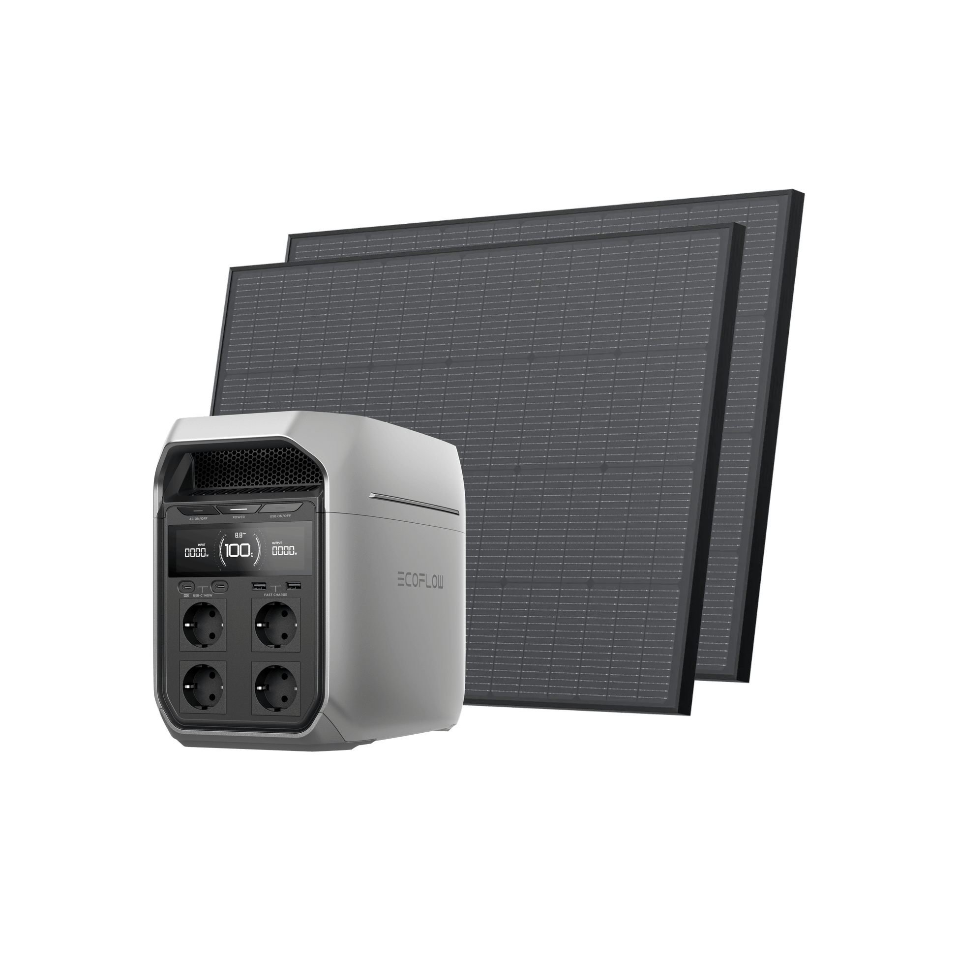 Generador solar Serie EcoFlow DELTA 3 (FV 175 W rígido)