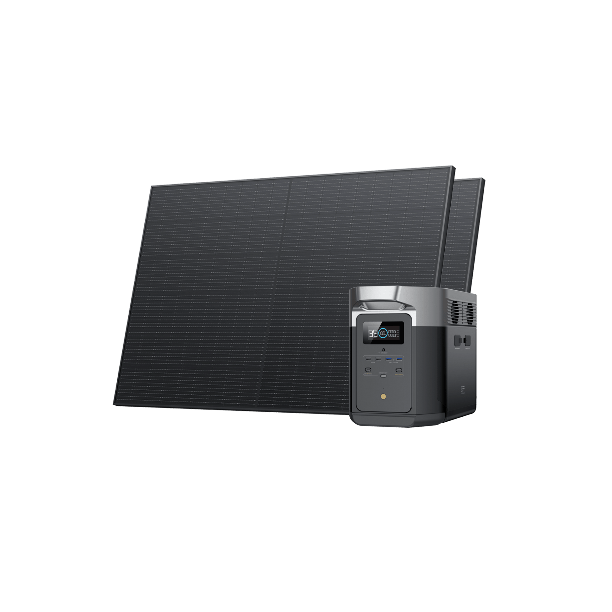 Generador solar EcoFlow DELTA Max (FV 400 W x 2 rígido)