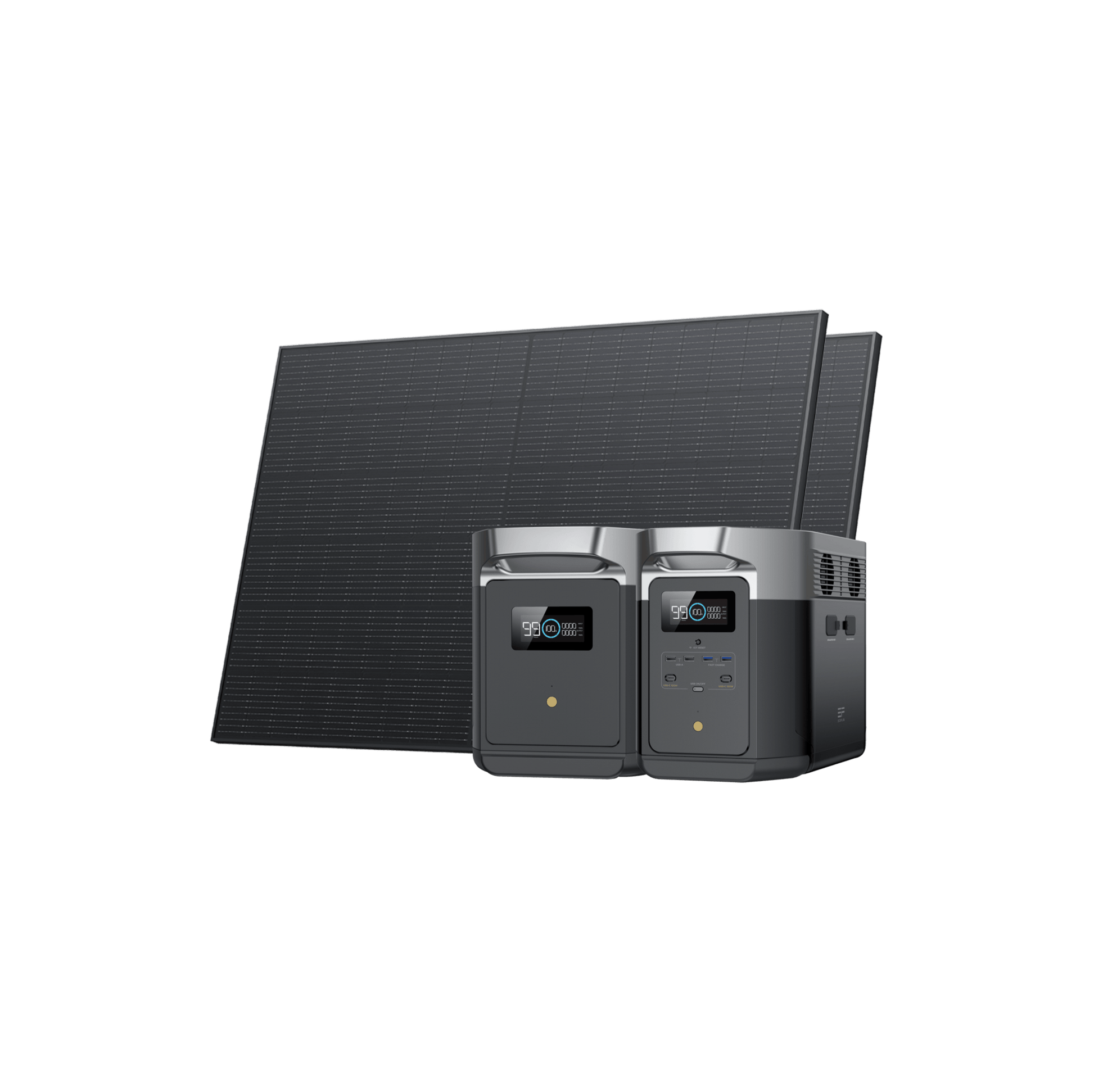Generador solar EcoFlow DELTA Max (FV 400 W x 2 rígido)
