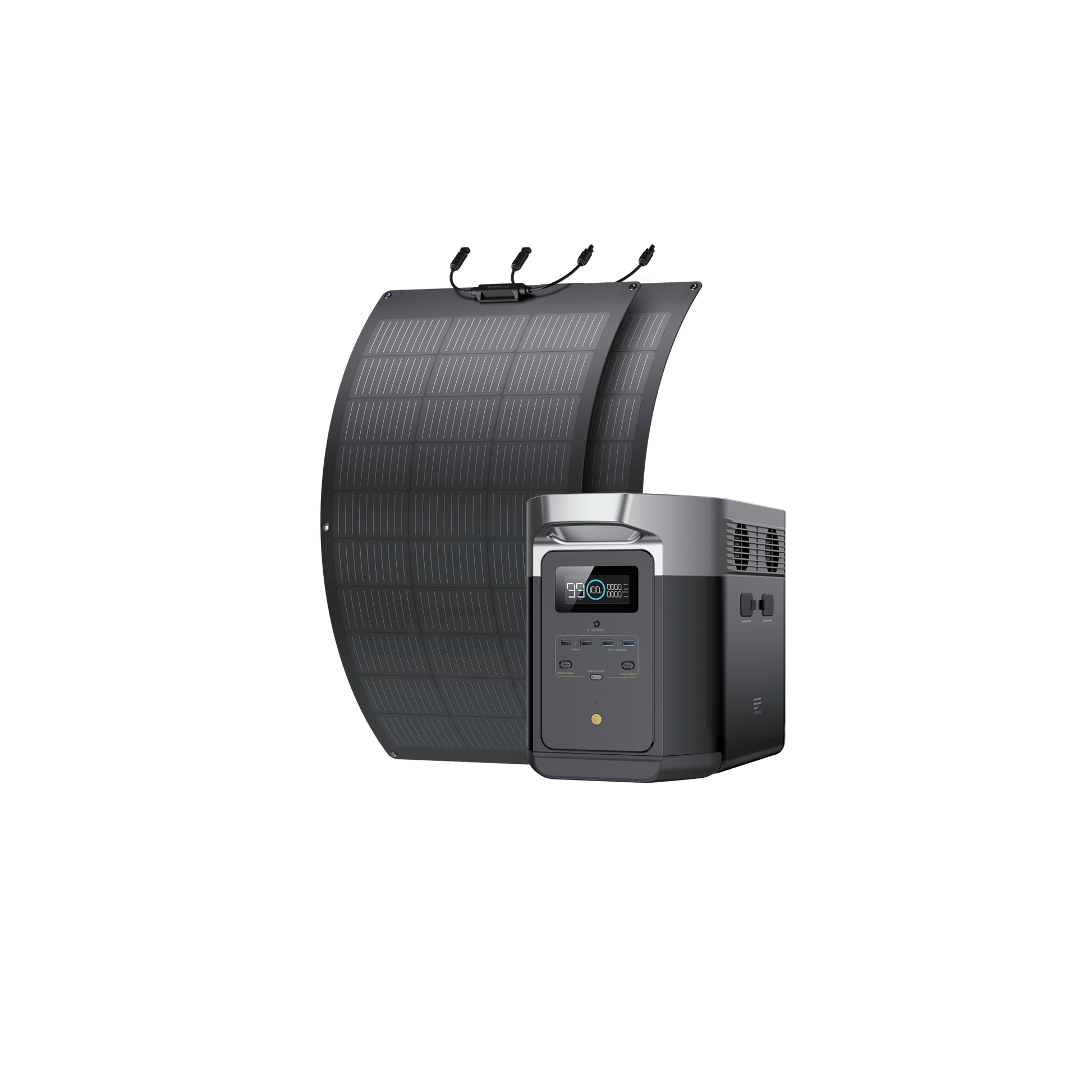 Generador solar EcoFlow DELTA Max (FV 100 W flexible)