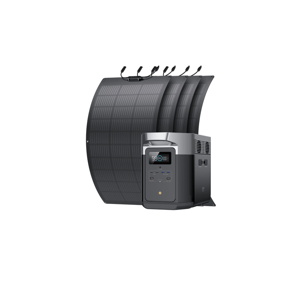 Generador solar EcoFlow DELTA Max (FV 100 W flexible)