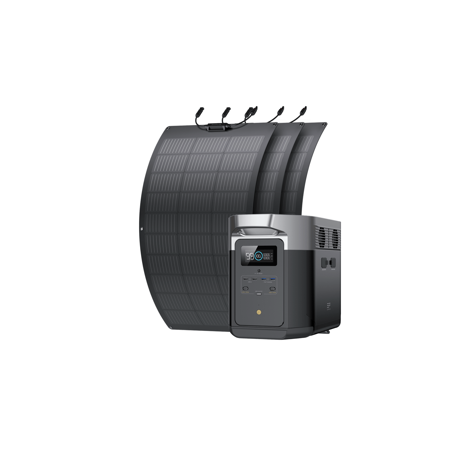 Generador solar EcoFlow DELTA Max (FV 100 W flexible)