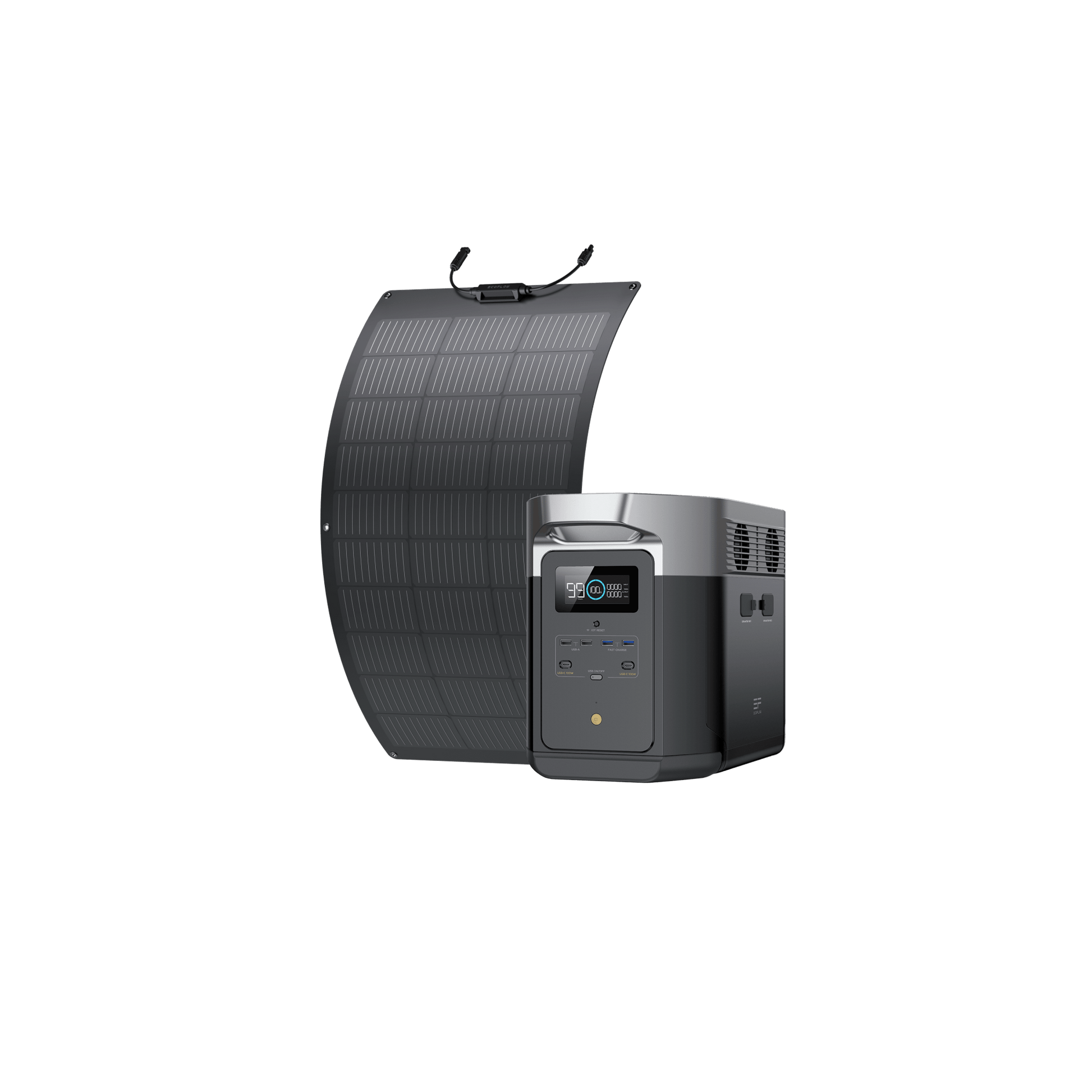 Generador solar EcoFlow DELTA Max (FV 100 W flexible)