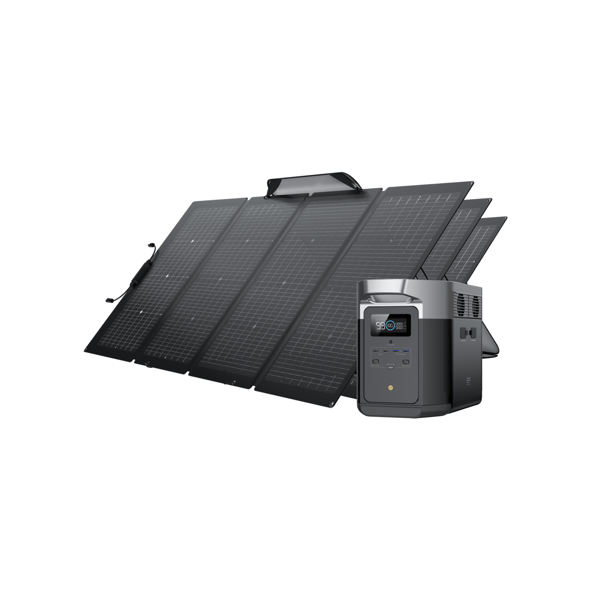 Generador solar EcoFlow DELTA Max (FV 220 W)