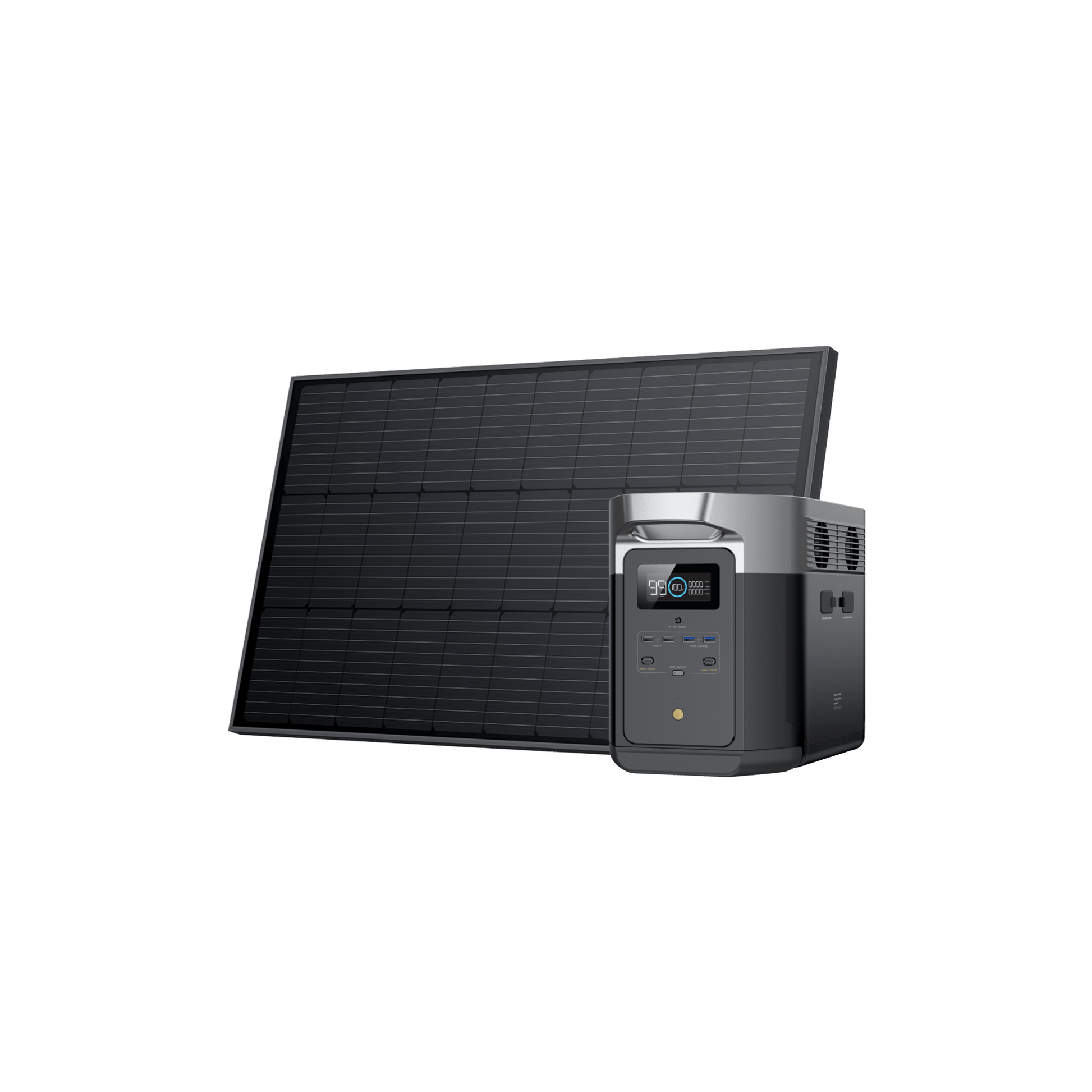 Generador solar EcoFlow DELTA Max (FV 100 W rígido)