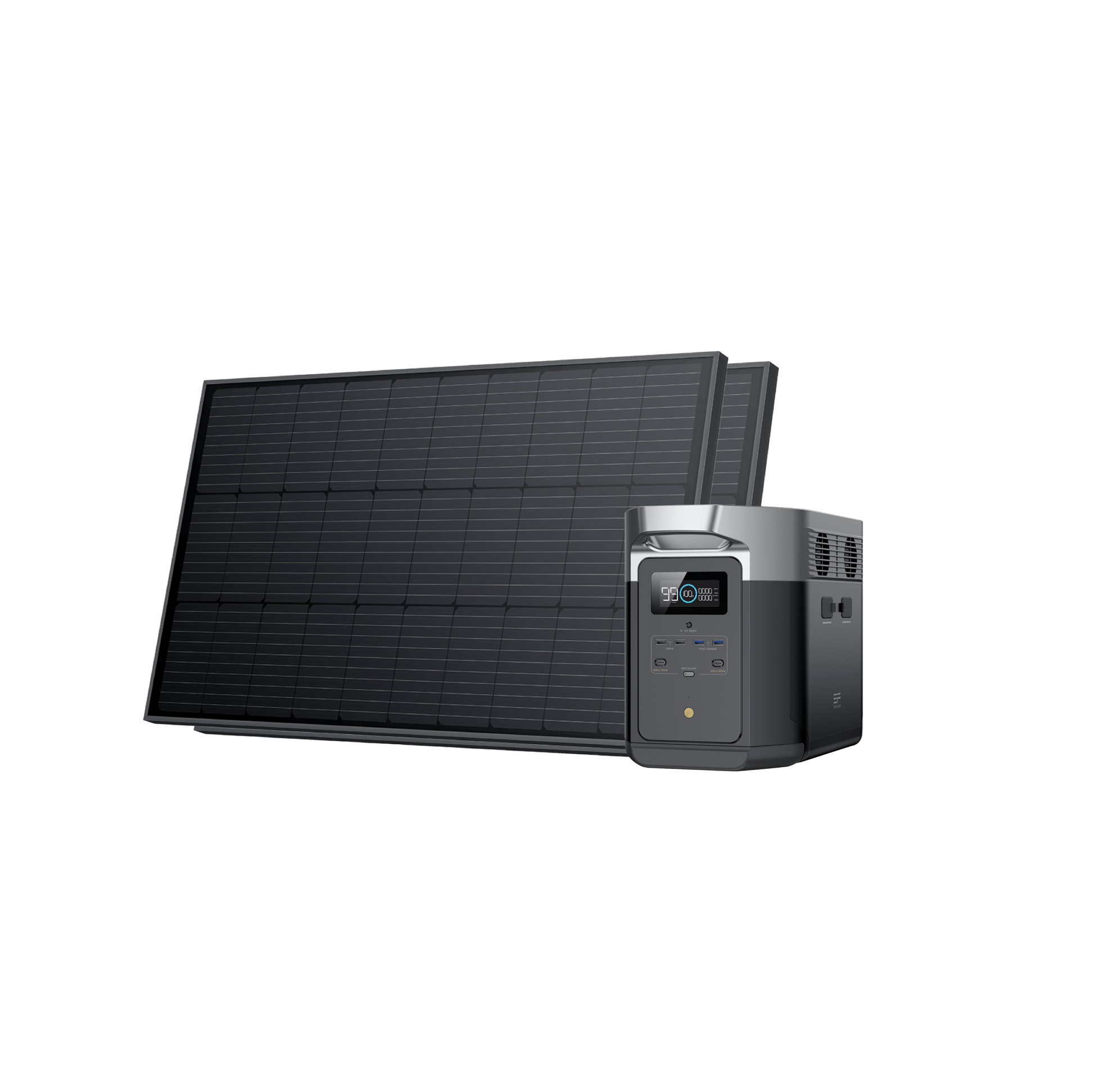 Generador solar EcoFlow DELTA Max (FV 100 W rígido)
