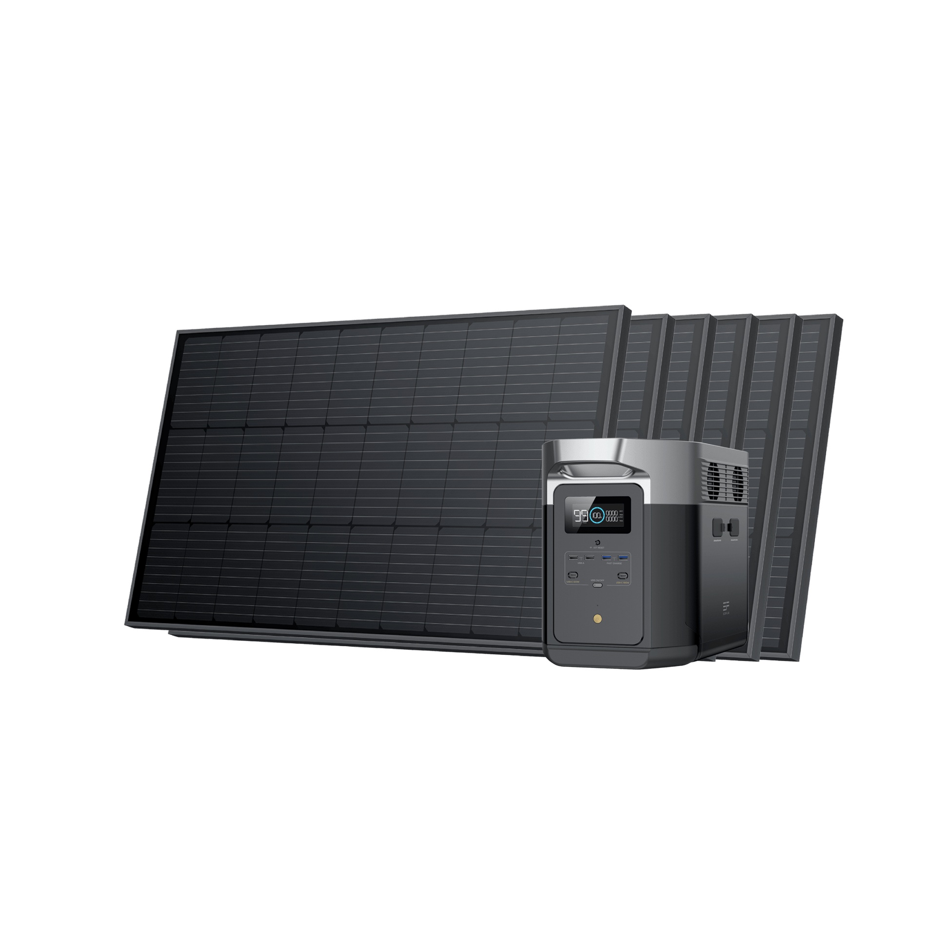 Generador solar EcoFlow DELTA Max (FV 100 W rígido)
