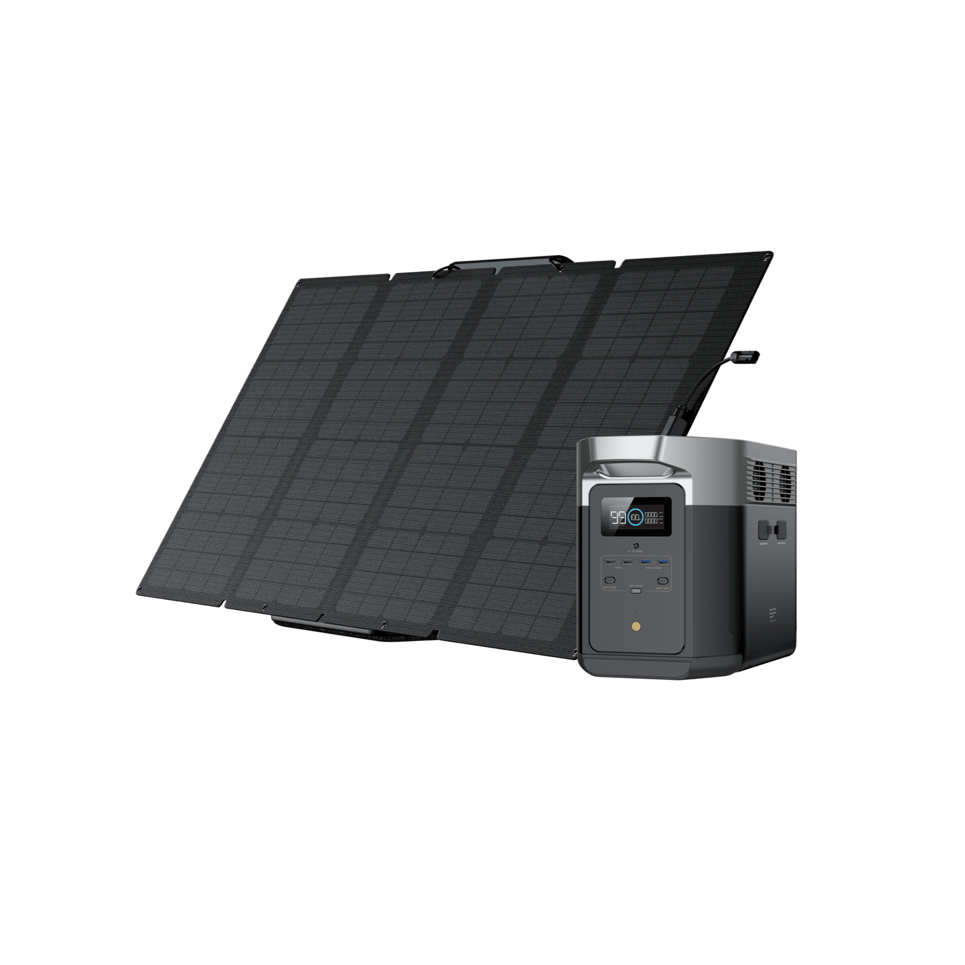 Generador solar EcoFlow DELTA Max (FV 160 W)