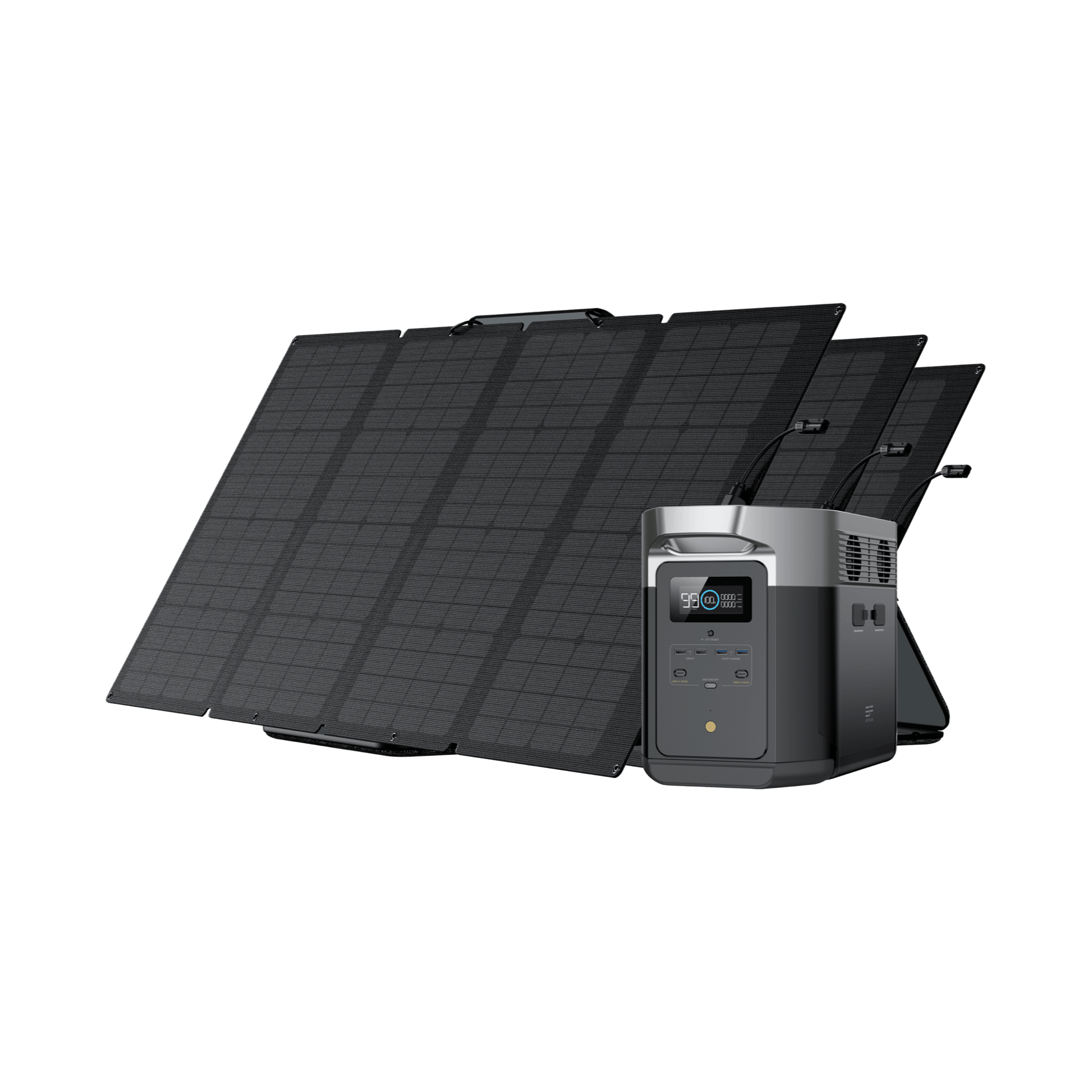 Generador solar EcoFlow DELTA Max (FV 160 W)