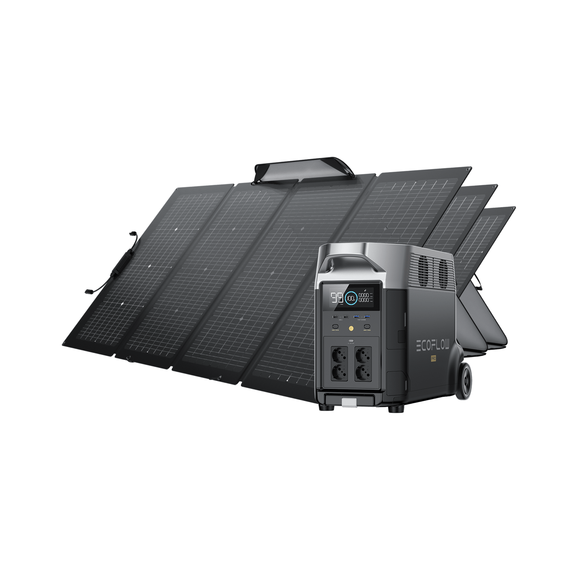 Generador solar EcoFlow DELTA Pro (FV 220 W）