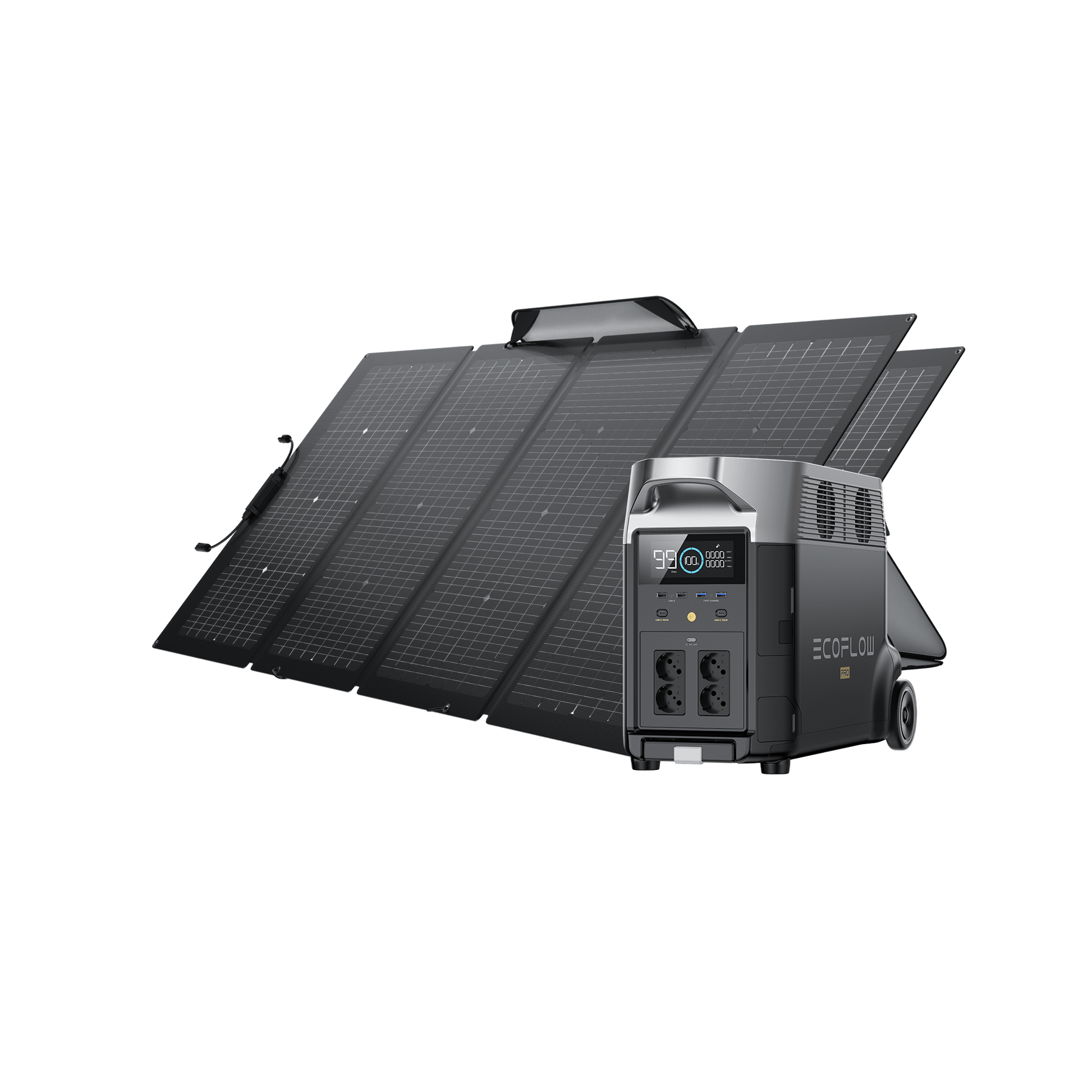 Generador solar EcoFlow DELTA Pro (FV 220 W）