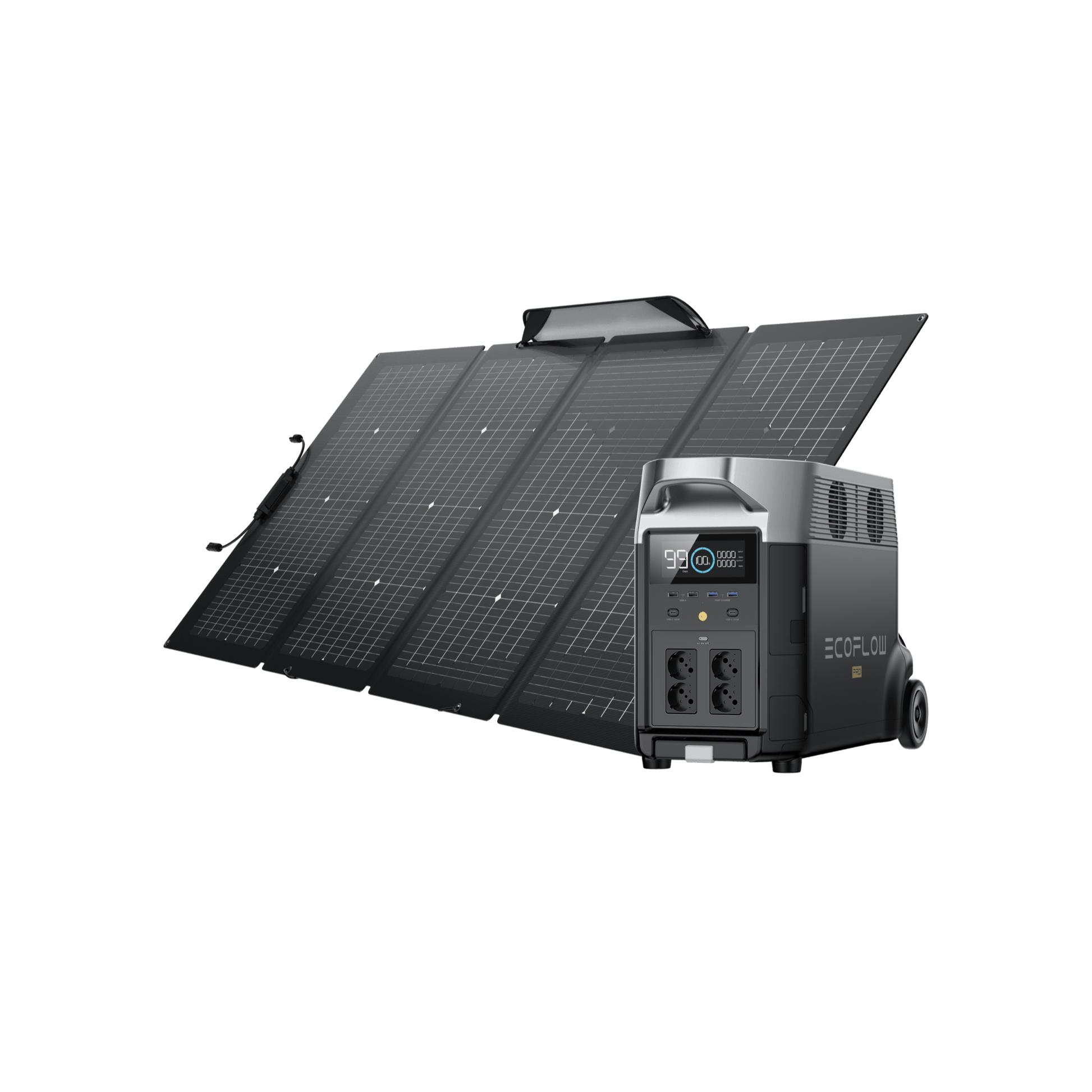 Generador solar EcoFlow DELTA Pro (FV 220 W）