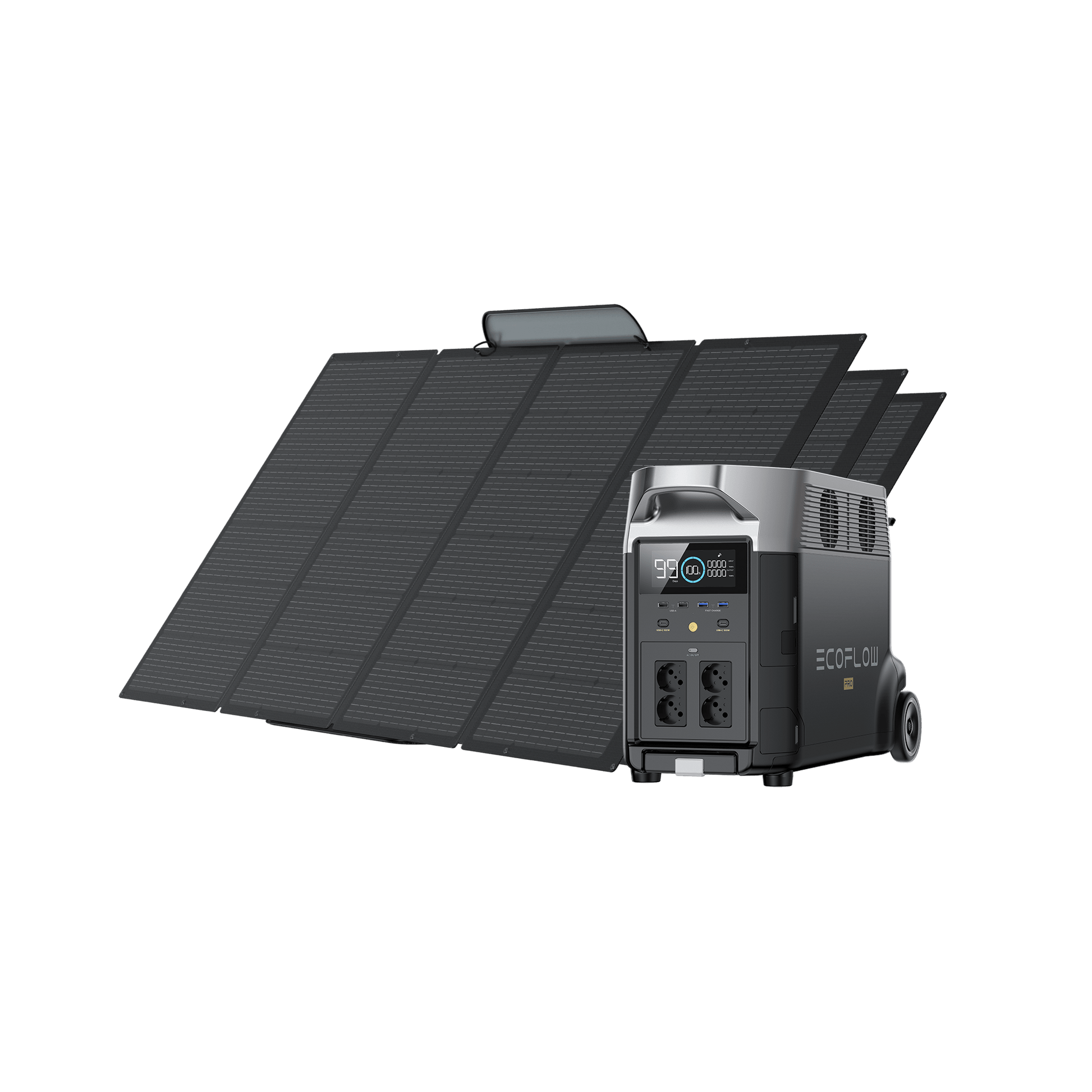 Generador solar EcoFlow DELTA Pro (FV 400 W portátil)
