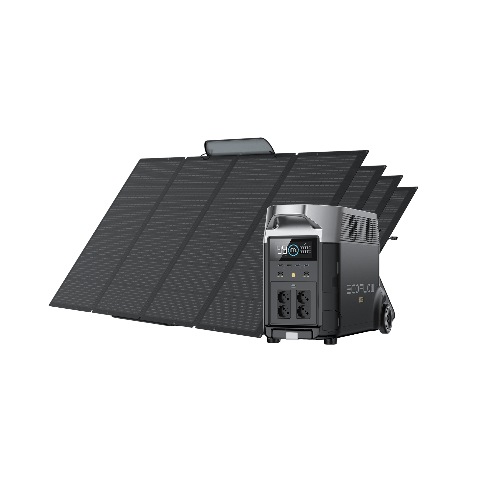 Generador solar EcoFlow DELTA Pro (FV 400 W portátil)