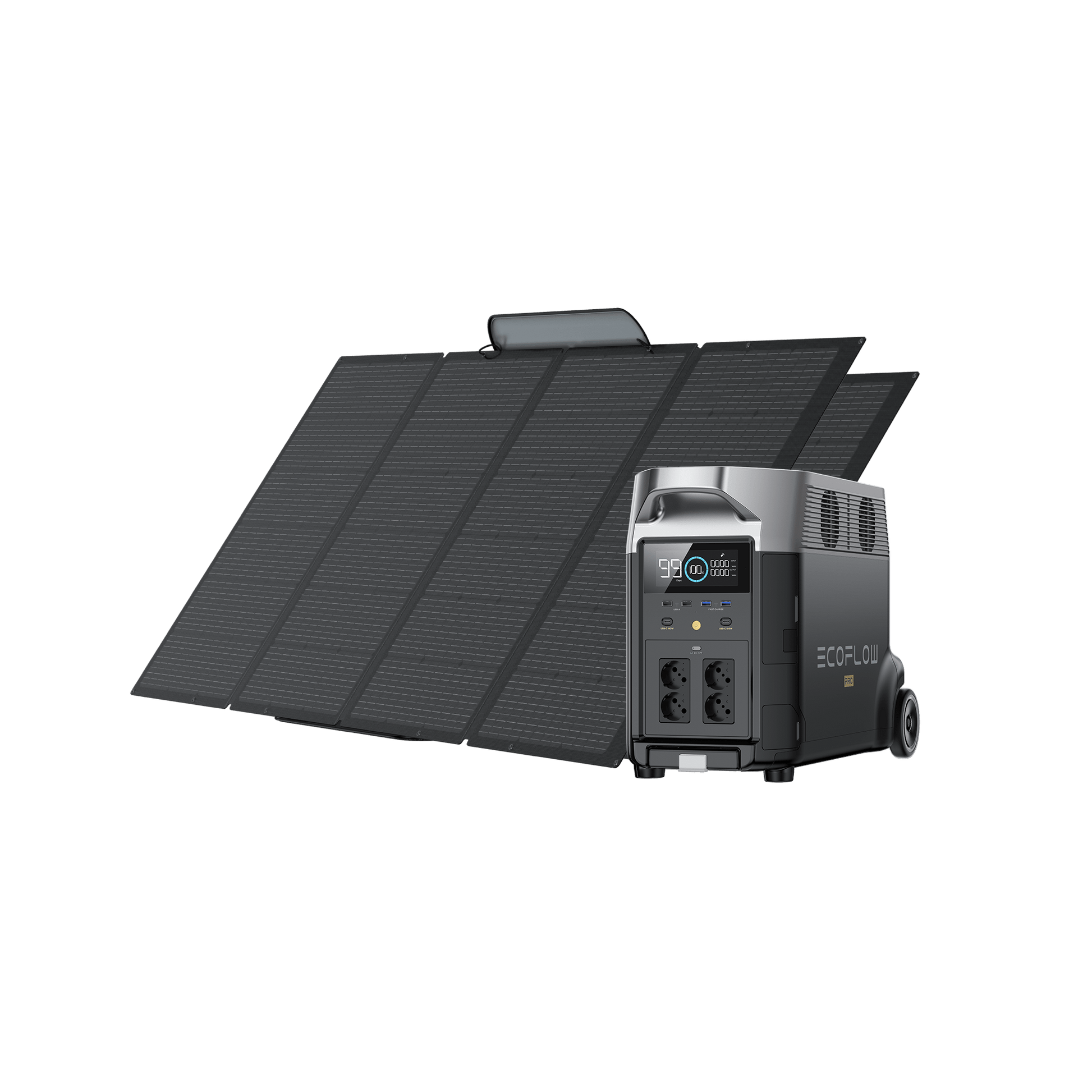 Generador solar EcoFlow DELTA Pro (FV 400 W portátil)
