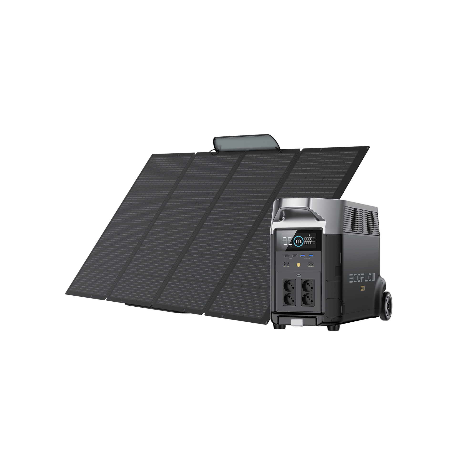 Generador solar EcoFlow DELTA Pro (FV 400 W portátil)