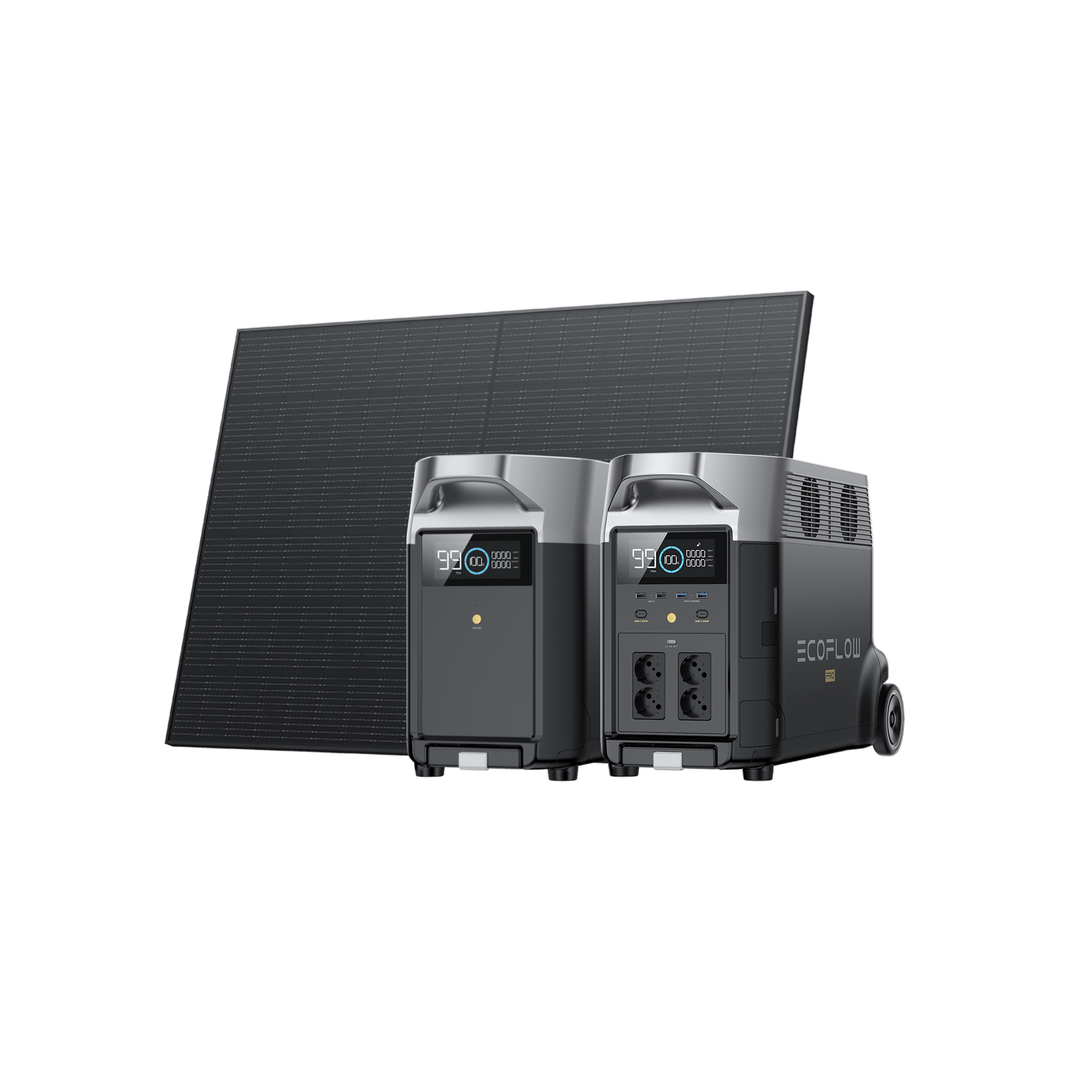 Generador solar EcoFlow DELTA Pro (FV 400 W rígido)