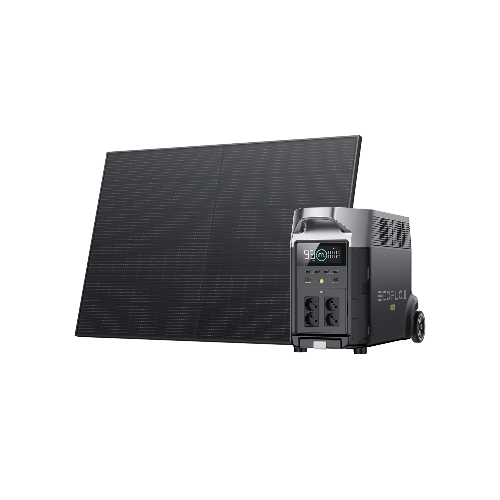Generador solar EcoFlow DELTA Pro (FV 400 W rígido)