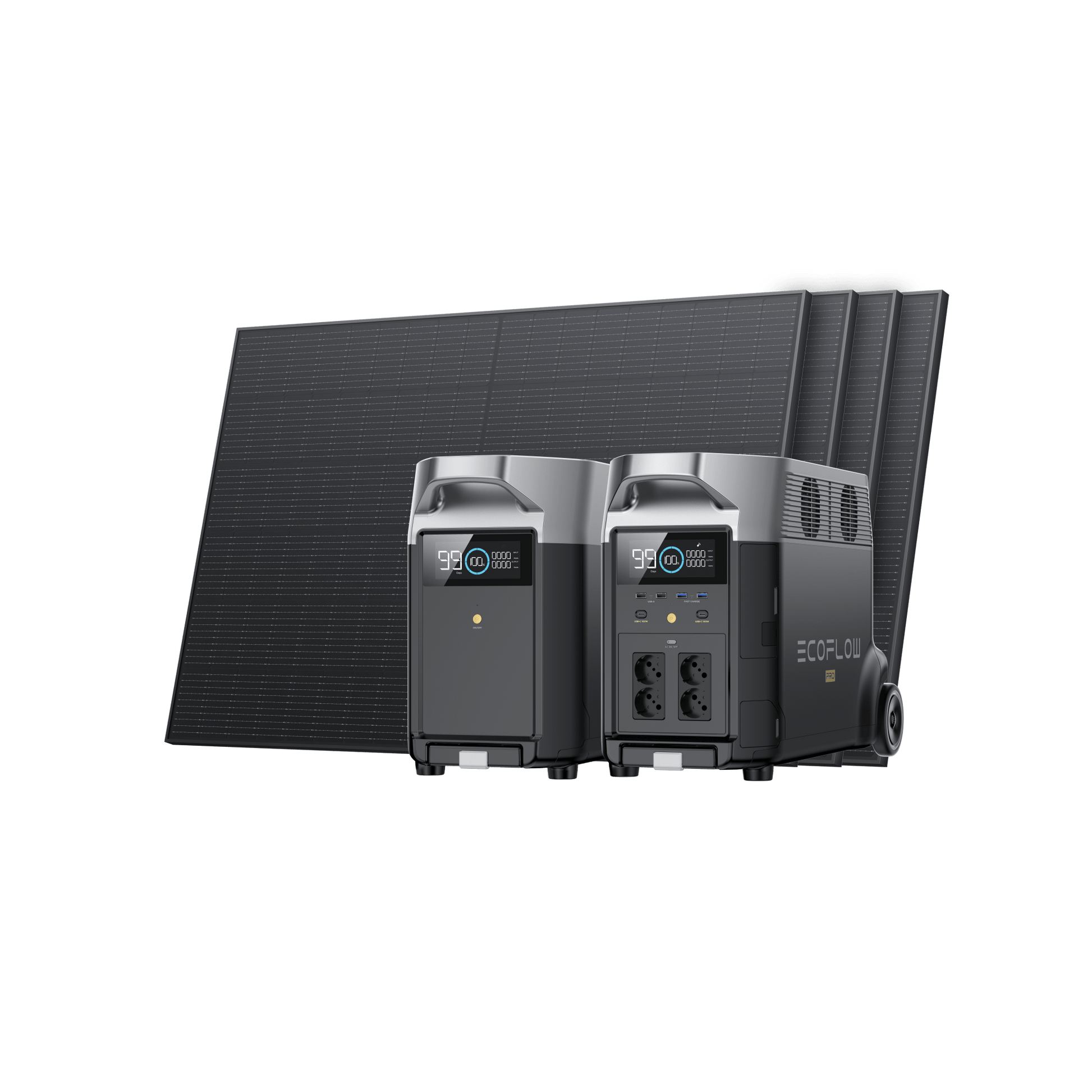 Generador solar EcoFlow DELTA Pro (FV 400 W rígido)
