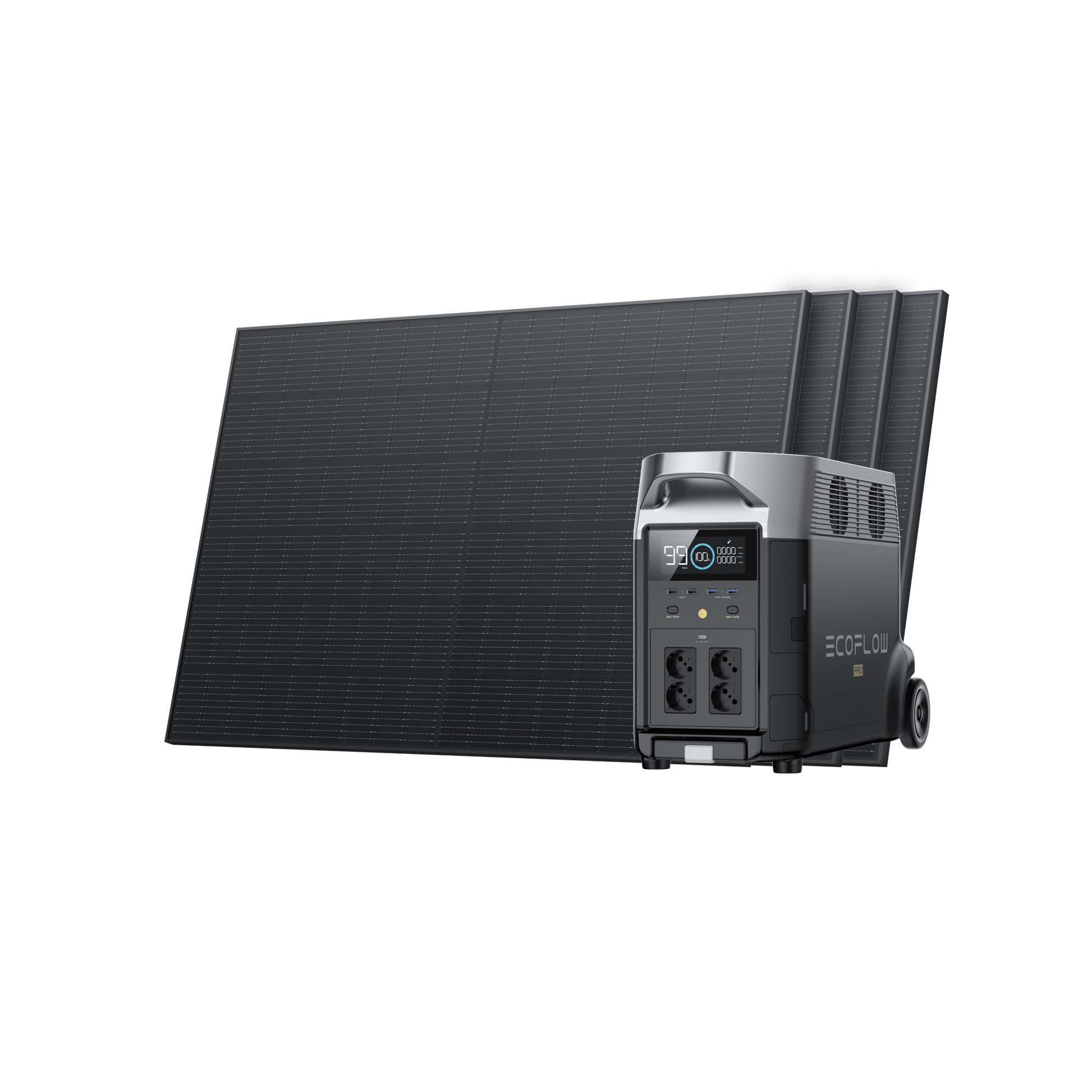 Generador solar EcoFlow DELTA Pro (FV 400 W rígido)