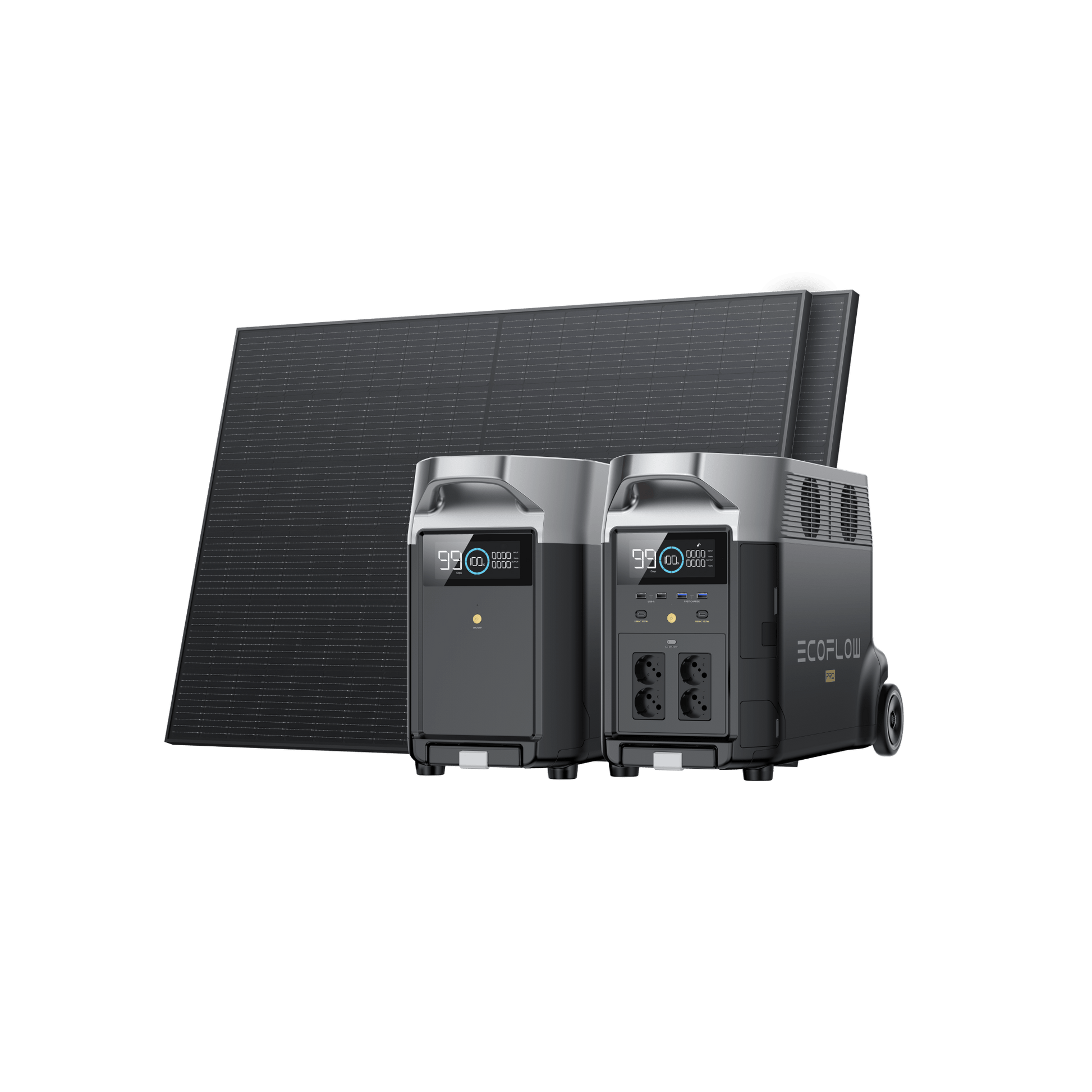 Generador solar EcoFlow DELTA Pro (FV 400 W rígido)