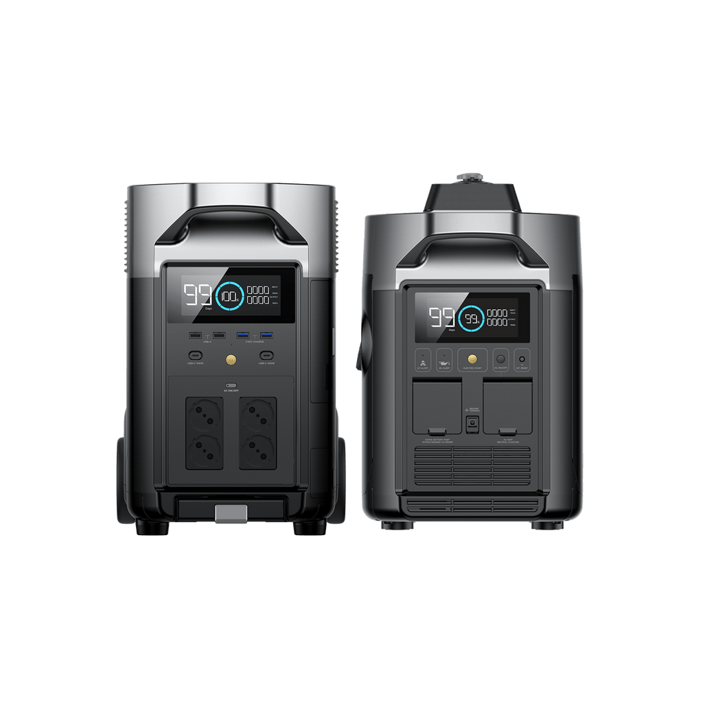 EcoFlow DELTA Pro +  Generador inteligente EcoFlow (doble combustible)