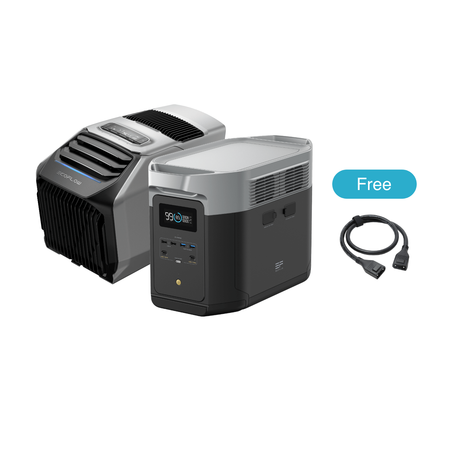 EcoFlow WAVE 2 + EcoFlow DELTA 2 Max
