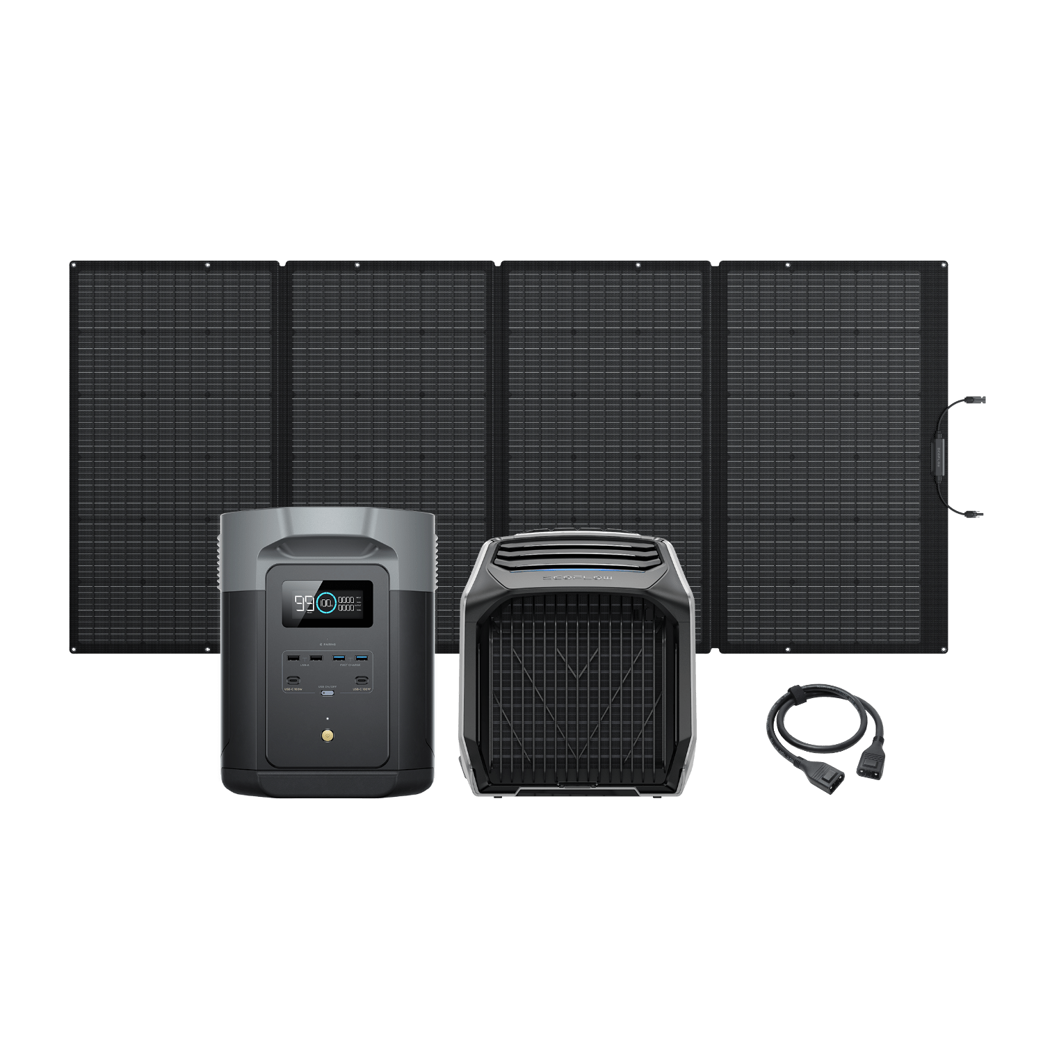 EcoFlow WAVE 2 + EcoFlow DELTA 2 Max