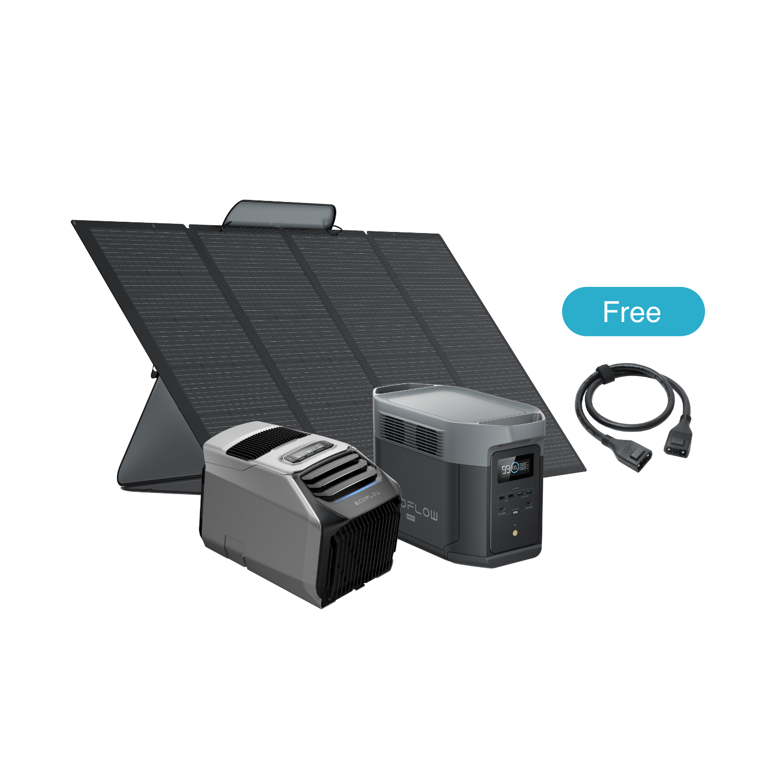 EcoFlow WAVE 2 + EcoFlow DELTA 2 Max