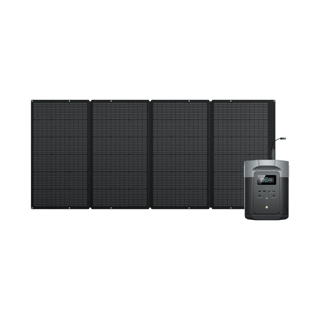 Generador solar EcoFlow DELTA 2 Max (FV 400 W)