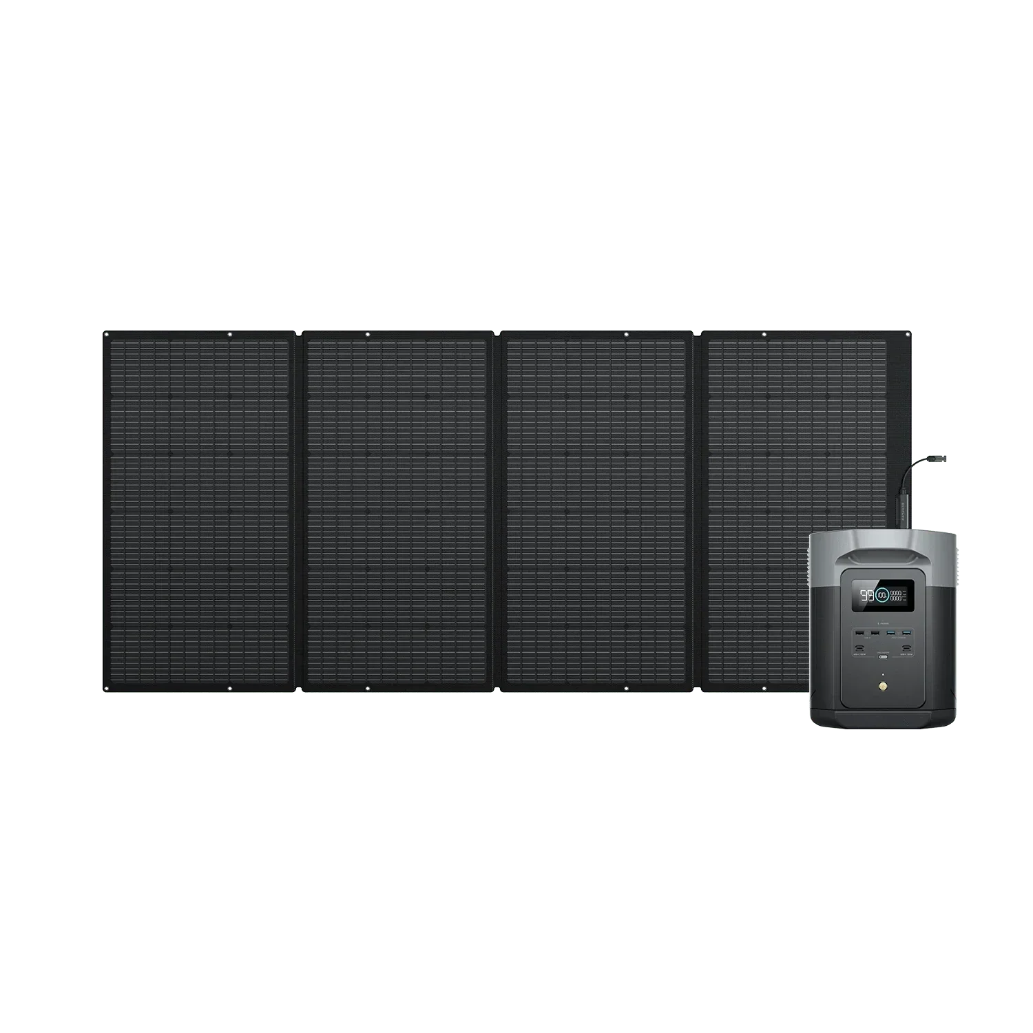 Generador solar EcoFlow DELTA 2 Max (FV 400 W)