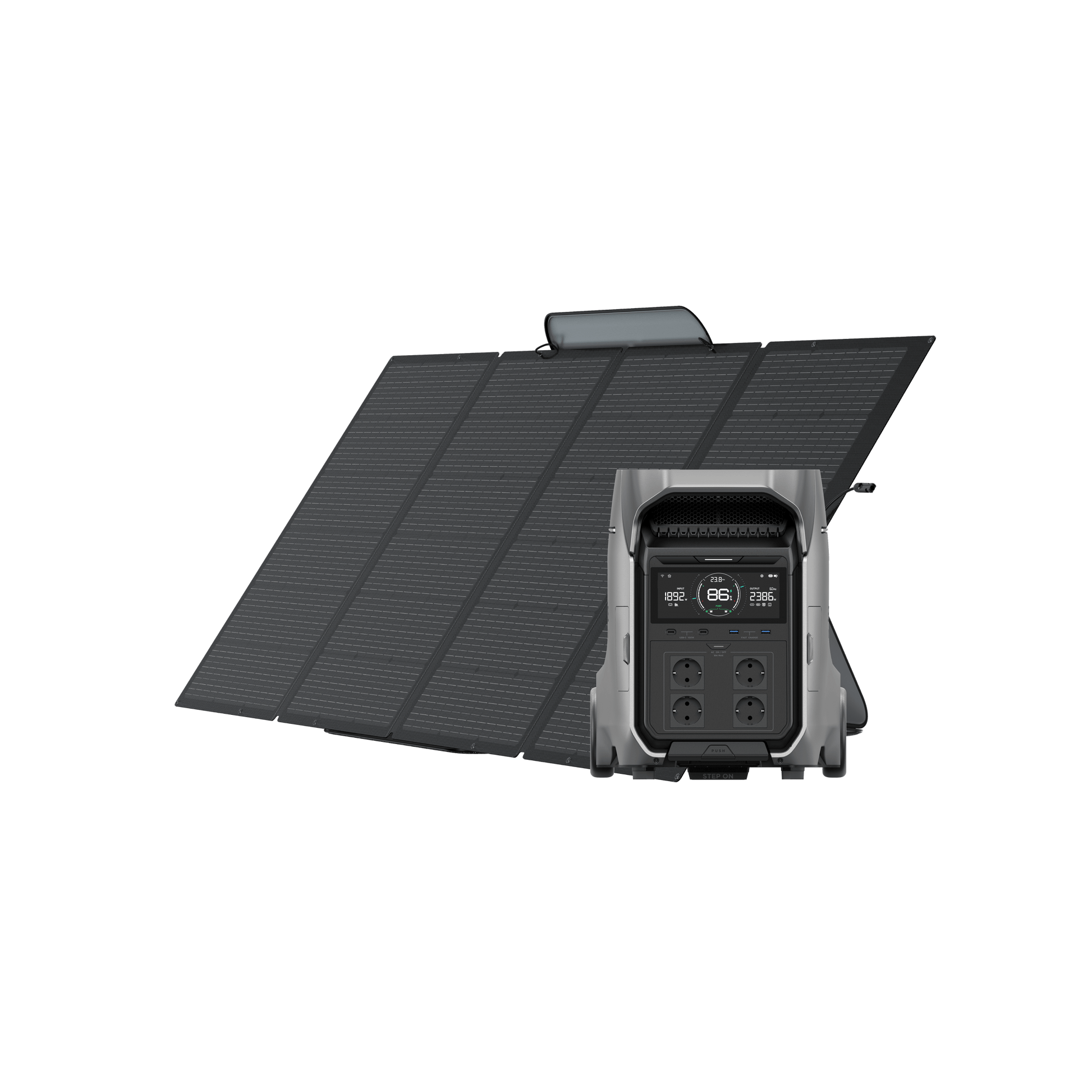 Generador solar EcoFlow DELTA Pro 3 (FV 400 W portátil)