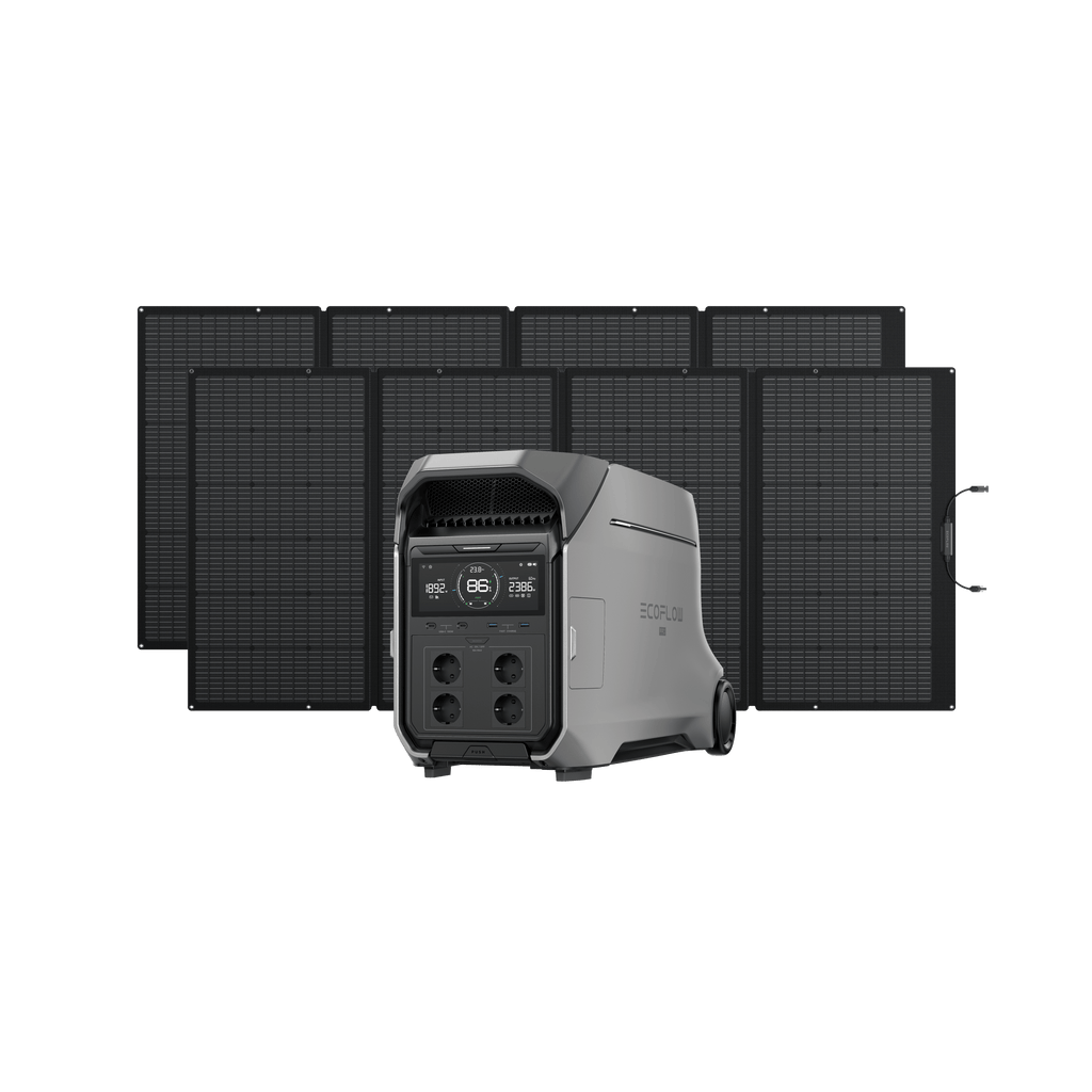 Generador solar EcoFlow DELTA Pro 3 (FV 400 W portátil)