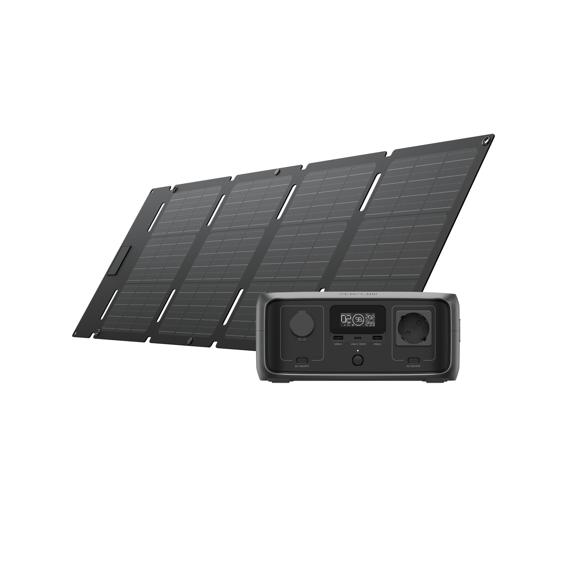 Generador solar EcoFlow RIVER 3 (FV 45 W)