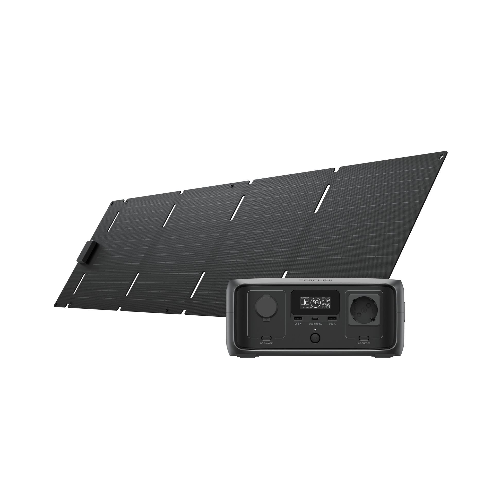 Generador solar EcoFlow RIVER 3 (FV 45 W)