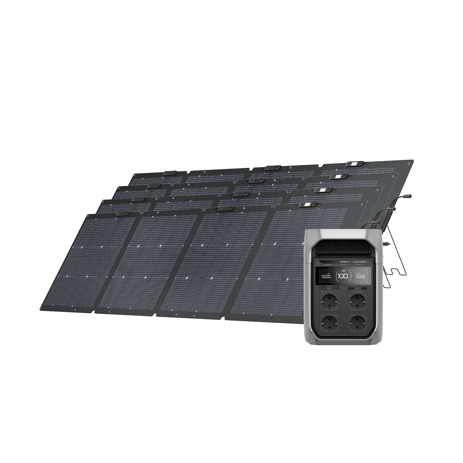 Generador solar Serie EcoFlow DELTA 3 (FV 220 W)