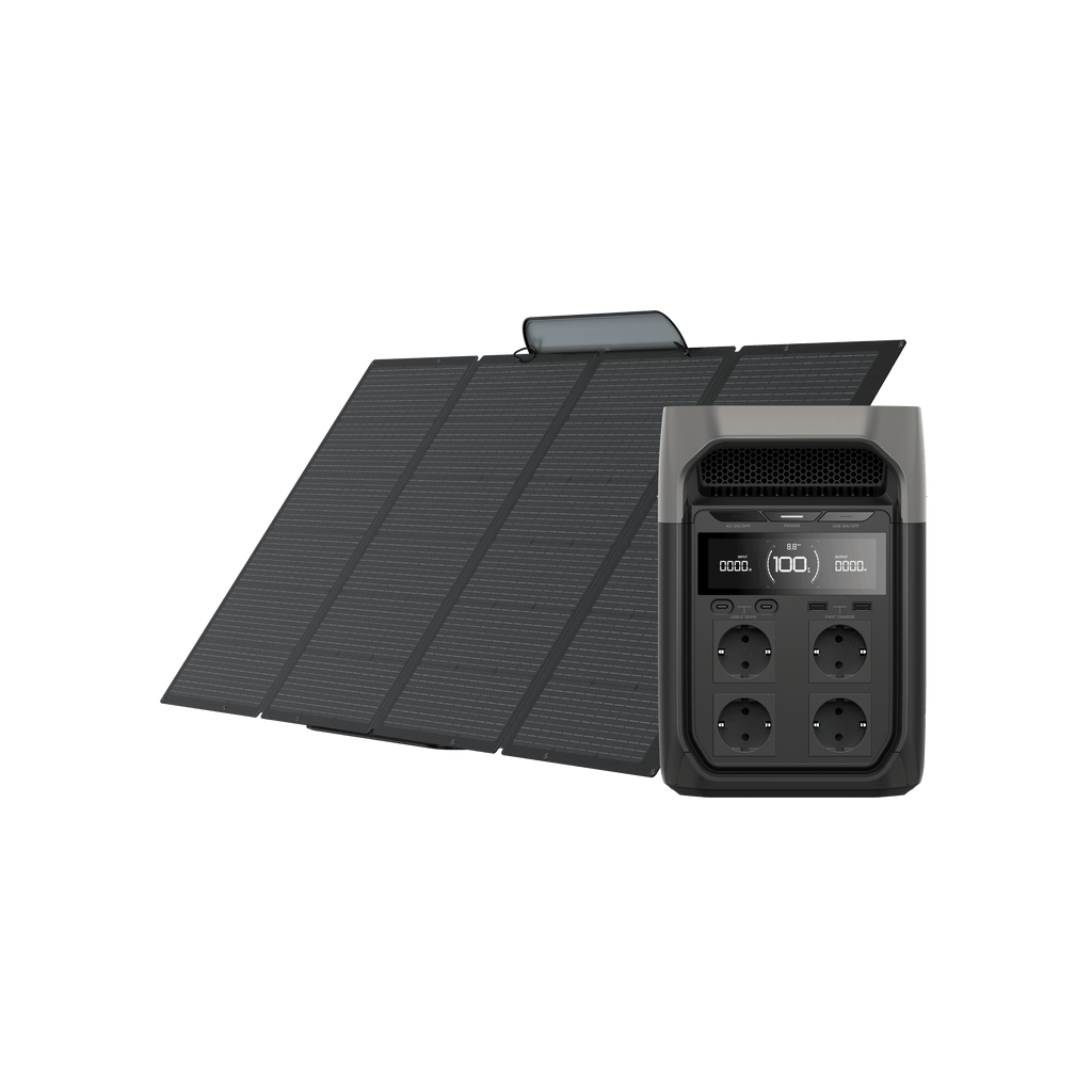 Generador solar Serie EcoFlow DELTA 3 (FV 400 W)