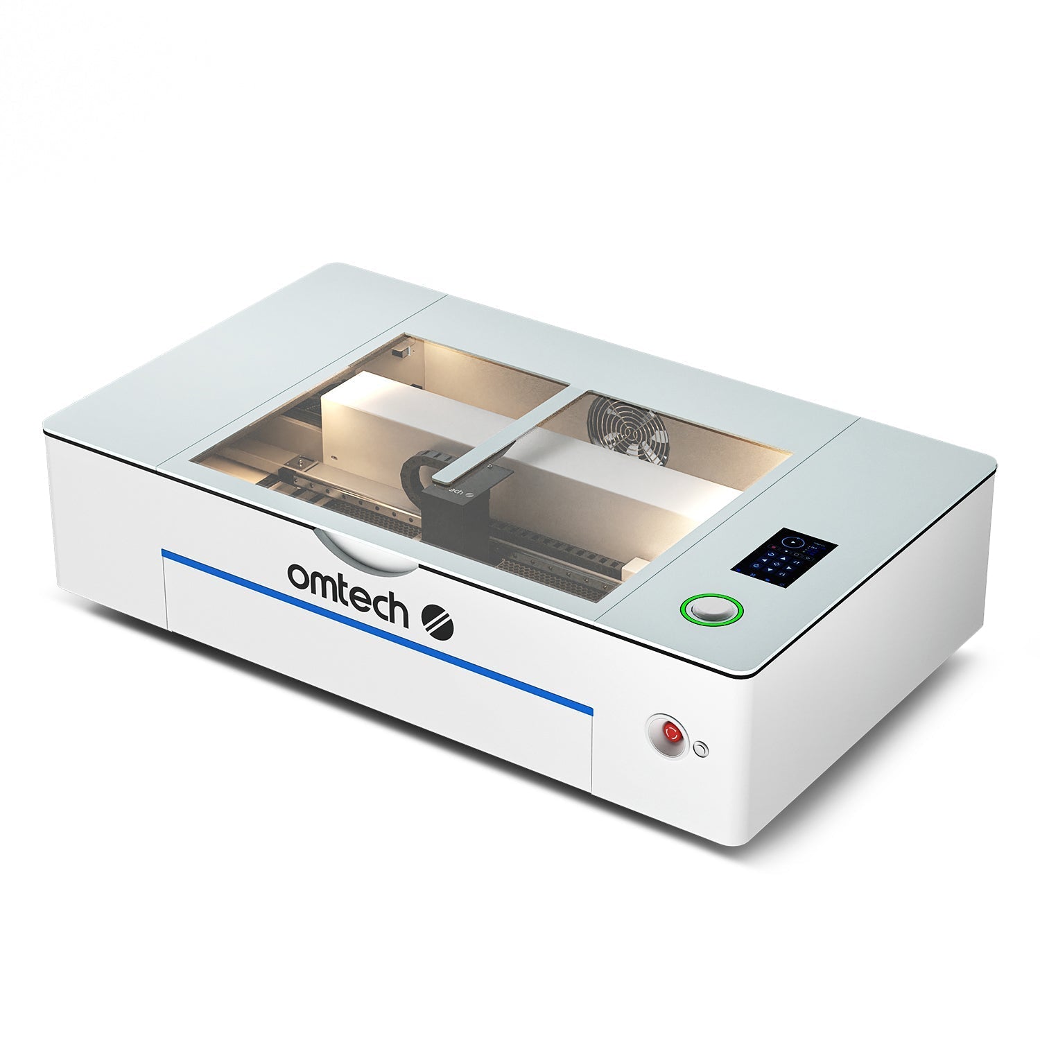 55W Polar+ Desktop Máquina de Grabado y Corte Láser CO2 con Cámara y Área de Trabajo 510×300mm