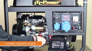 GG3300F Generador Eléctrico a Gasolina de 3KW ITCPower
