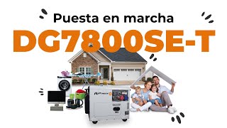 DG7800SE Generador diésel insonorizado 6,3Kw ITCPower