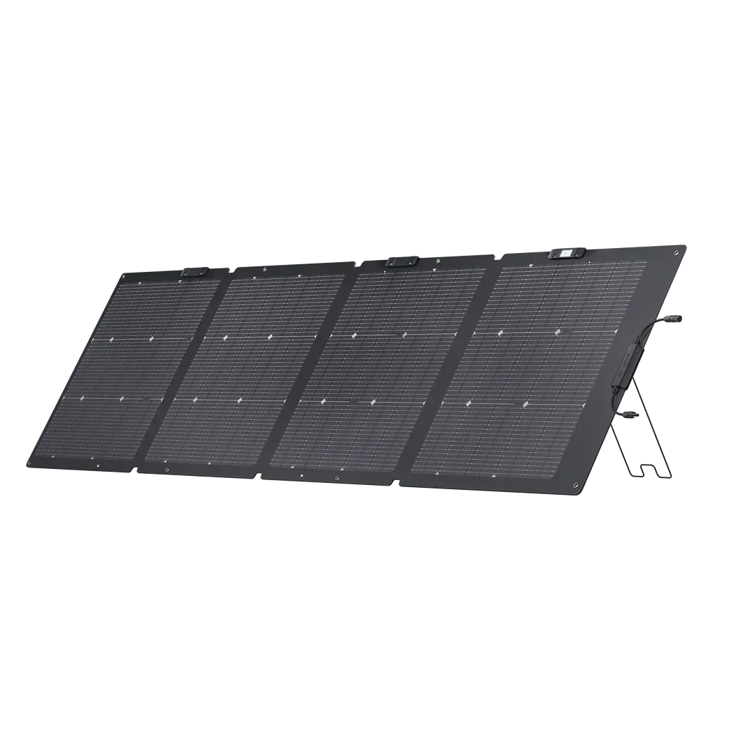 Panel solar portátil bifacial EcoFlow NextGen de 220 W (Reacondicionado)