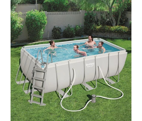 Piscina Desmontable Tubular Bestway Power Steel 412x201x122 cm
