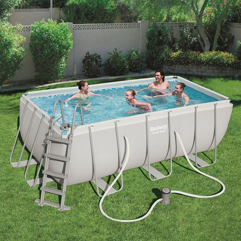 Piscina Desmontable Tubular Bestway Power Steel 412x201x122 cm