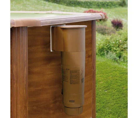 Gre Piscina Sicilia Redonda Aspecto Madera