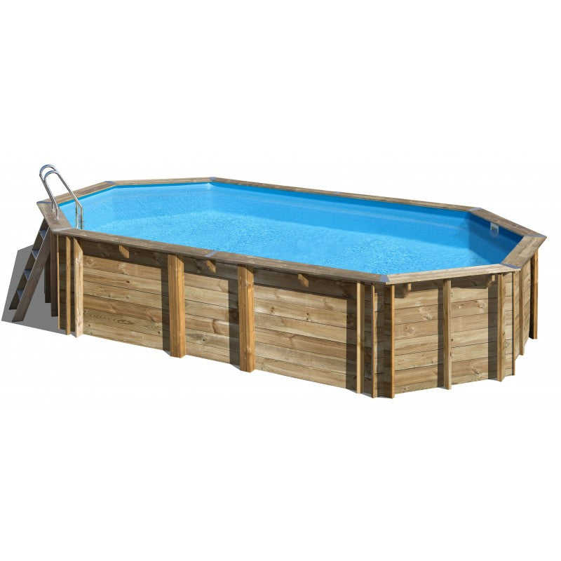 Gre Piscina Sunbay Orange Ovalada – 755 x 456 x 146 cm