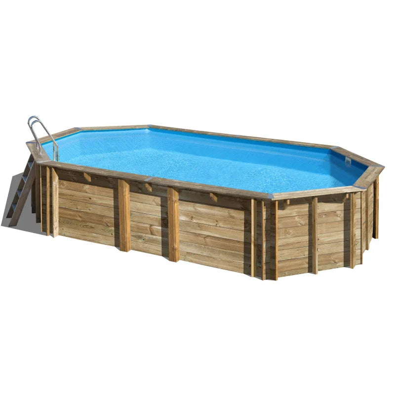 Gre Piscina Sunbay Orange Ovalada – 755 x 456 x 146 cm